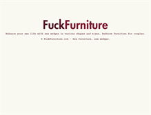 Tablet Screenshot of fuckfurniture.com